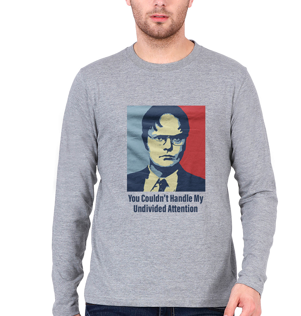 Dwight Schrute Full Sleeves T-Shirt for Men-Ektarfa.online