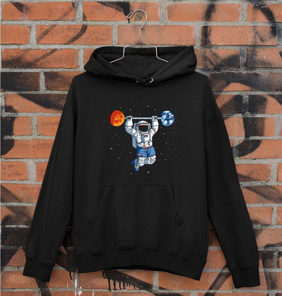 Gym Unisex Hoodie for Men/Women-Black-Ektarfa.online