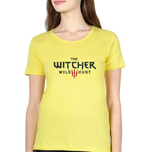 Load image into Gallery viewer, Witcher T-Shirt for Women-Yellow-Ektarfa.online
