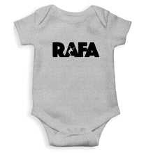 Load image into Gallery viewer, Rafael Nadal (RAFA) Kids Romper For Baby Boy/Girl-0-5 Months(18 Inches)-Grey-Ektarfa.online
