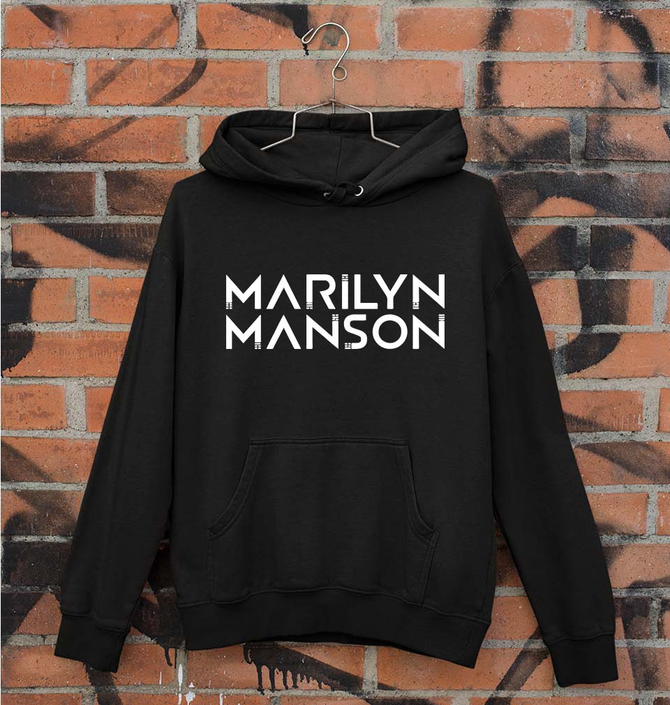 Marilyn Manson Unisex Hoodie for Men/Women-Black-Ektarfa.online