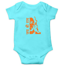 Load image into Gallery viewer, RAMJI Jai Shree Ram Kids Romper Kids Romper For Baby Boy/Girl-0-5 Months(18 Inches)-Sky Blue-Ektarfa.online
