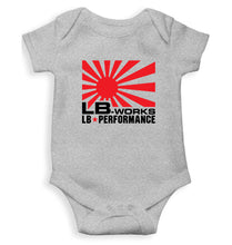 Load image into Gallery viewer, LB Works Performance Kids Romper For Baby Boy/Girl-0-5 Months(18 Inches)-Grey-Ektarfa.online
