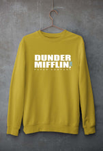 Load image into Gallery viewer, Dunder Mifflin Unisex Sweatshirt for Men/Women-S(40 Inches)-Mustard Yellow-Ektarfa.online
