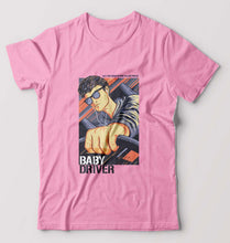 Load image into Gallery viewer, Baby Driver T-Shirt for Men-Light Baby Pink-Ektarfa.online

