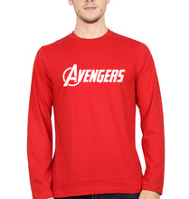 Load image into Gallery viewer, Avengers Full Sleeves T-Shirt for Men-Red-Ektarfa.online
