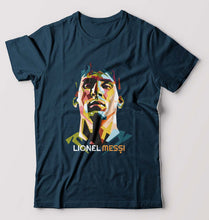 Load image into Gallery viewer, Lionel Messi T-Shirt for Men-Petrol Blue-Ektarfa.online
