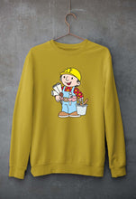 Load image into Gallery viewer, Bob the Builder Unisex Sweatshirt for Men/Women-Mustard Yellow-Ektarfa.online
