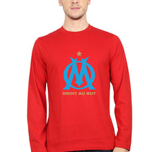 Load image into Gallery viewer, Marseille Full Sleeves T-Shirt for Men-Red-Ektarfa.online
