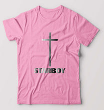 Load image into Gallery viewer, The Weeknd T-Shirt for Men-S(38 Inches)-Light Baby Pink-Ektarfa.online
