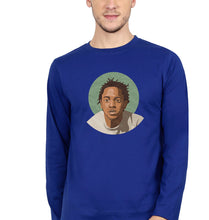 Load image into Gallery viewer, Kendrick Lamar Full Sleeves T-Shirt for Men-Royal Blue-Ektarfa.online
