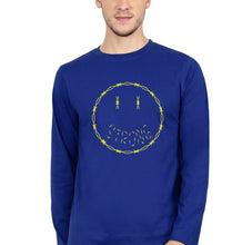 Load image into Gallery viewer, Strong Emoji Full Sleeves T-Shirt for Men-Royal blue-Ektarfa.online

