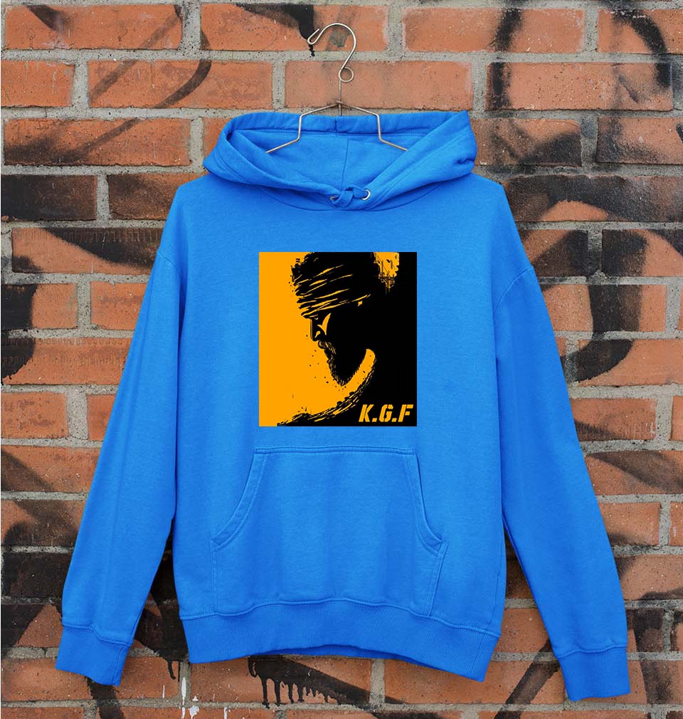 KGF Unisex Hoodie for Men/Women-Royal Blue-Ektarfa.online