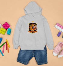 Load image into Gallery viewer, Spain Football Kids Hoodie for Boy/Girl-0-1 Year(22 Inches)-Grey-Ektarfa.online
