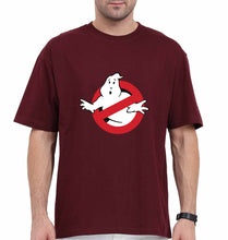 Load image into Gallery viewer, Ghostbusters Oversized T-Shirt for Men-Maroon-Ektarfa.online
