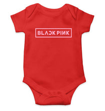 Load image into Gallery viewer, Black Pink Kpop Kids Romper Kids Romper For Baby Boy/Girl-0-5 Months(18 Inches)-RED-Ektarfa.online
