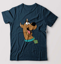 Load image into Gallery viewer, Scooby Doo T-Shirt for Men-S(38 Inches)-Petrol Blue-Ektarfa.online
