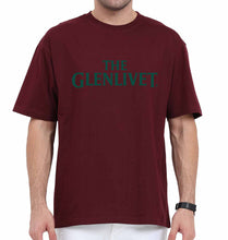 Load image into Gallery viewer, Glenlivet Oversized T-Shirt for Men-Maroon-Ektarfa.online
