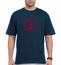 Load image into Gallery viewer, Stanford Oversized T-Shirt for Men-Navy Blue-Ektarfa.online
