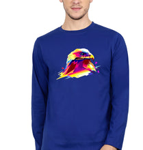 Load image into Gallery viewer, Eagle Full Sleeves T-Shirt for Men-royal blue-Ektarfa.online
