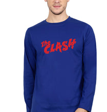 Load image into Gallery viewer, The Clash Full Sleeves T-Shirt for Men-Royal Blue-Ektarfa.online
