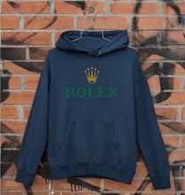 Load image into Gallery viewer, Rolex Unisex Hoodie for Men/Women-S(40 Inches)-Navy Blue-Ektarfa.online

