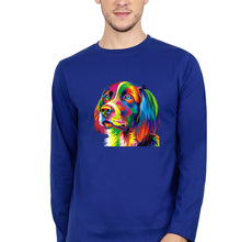 Load image into Gallery viewer, Dog Full Sleeves T-Shirt for Men-royal blue-Ektarfa.online
