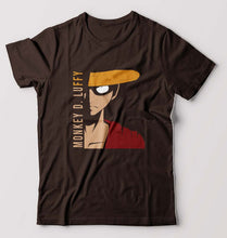 Load image into Gallery viewer, Monkey D. Luffy T-Shirt for Men-Coffee Brown-Ektarfa.online
