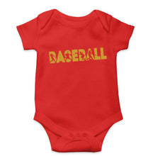 Load image into Gallery viewer, Baseball Kids Romper Kids Romper For Baby Boy/Girl-0-5 Months(18 Inches)-RED-Ektarfa.online
