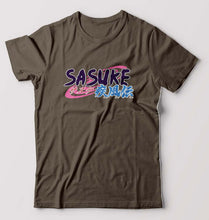 Load image into Gallery viewer, Sasuke T-Shirt for Men-Olive Green-Ektarfa.online
