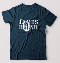 Load image into Gallery viewer, James Bond (007) T-Shirt for Men-Petrol Blue-Ektarfa.online
