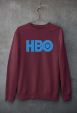 Load image into Gallery viewer, HBO Unisex Sweatshirt for Men/Women-S(40 Inches)-Maroon-Ektarfa.online
