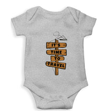 Load image into Gallery viewer, Travel Kids Romper For Baby Boy/Girl-0-5 Months(18 Inches)-Grey-Ektarfa.online
