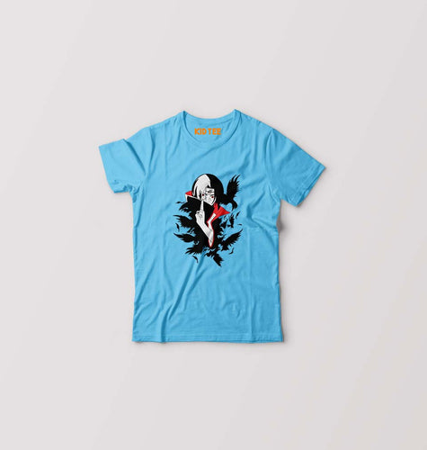 Itachi Uchiha Kids T-Shirt for Boy/Girl-Light Blue-Ektarfa.online