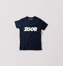 Load image into Gallery viewer, Igor Kids T-Shirt for Boy/Girl-Navy Blue-Ektarfa.online
