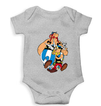 Load image into Gallery viewer, Asterix Kids Romper For Baby Boy/Girl-0-5 Months(18 Inches)-Grey-Ektarfa.online
