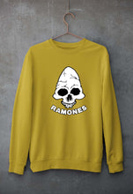 Load image into Gallery viewer, Ramones Unisex Sweatshirt for Men/Women-S(40 Inches)-Mustard Yellow-Ektarfa.online
