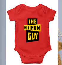 Load image into Gallery viewer, Minimum Guy Family Man Kids Romper For Baby Boy/Girl-0-5 Months(18 Inches)-Red-Ektarfa.online
