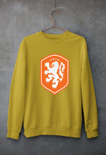 Load image into Gallery viewer, Netherlands Football Unisex Sweatshirt for Men/Women-Mustard Yellow-Ektarfa.online
