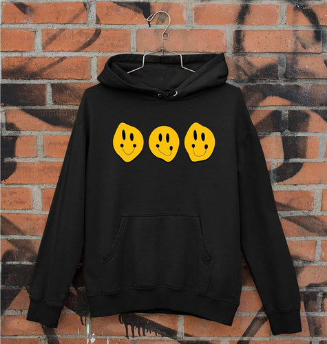 Smiley Unisex Hoodie for Men/Women-Black-Ektarfa.online