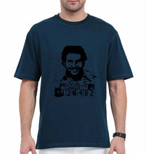 Load image into Gallery viewer, Pablo Escobar Oversized T-Shirt for Men-Petrol Blue-Ektarfa.online
