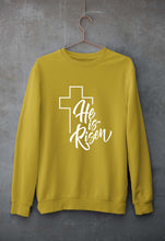 Load image into Gallery viewer, Christian Unisex Sweatshirt for Men/Women-S(40 Inches)-Mustard Yellow-Ektarfa.online
