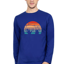 Load image into Gallery viewer, Piano Full Sleeves T-Shirt for Men-royal blue-Ektarfa.online
