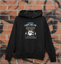 Load image into Gallery viewer, Drummer Unisex Hoodie for Men/Women-Black-Ektarfa.online
