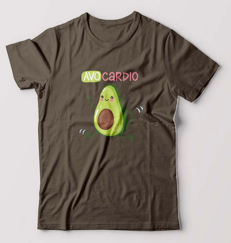 Avocado T-Shirt for Men-Olive Green-Ektarfa.online