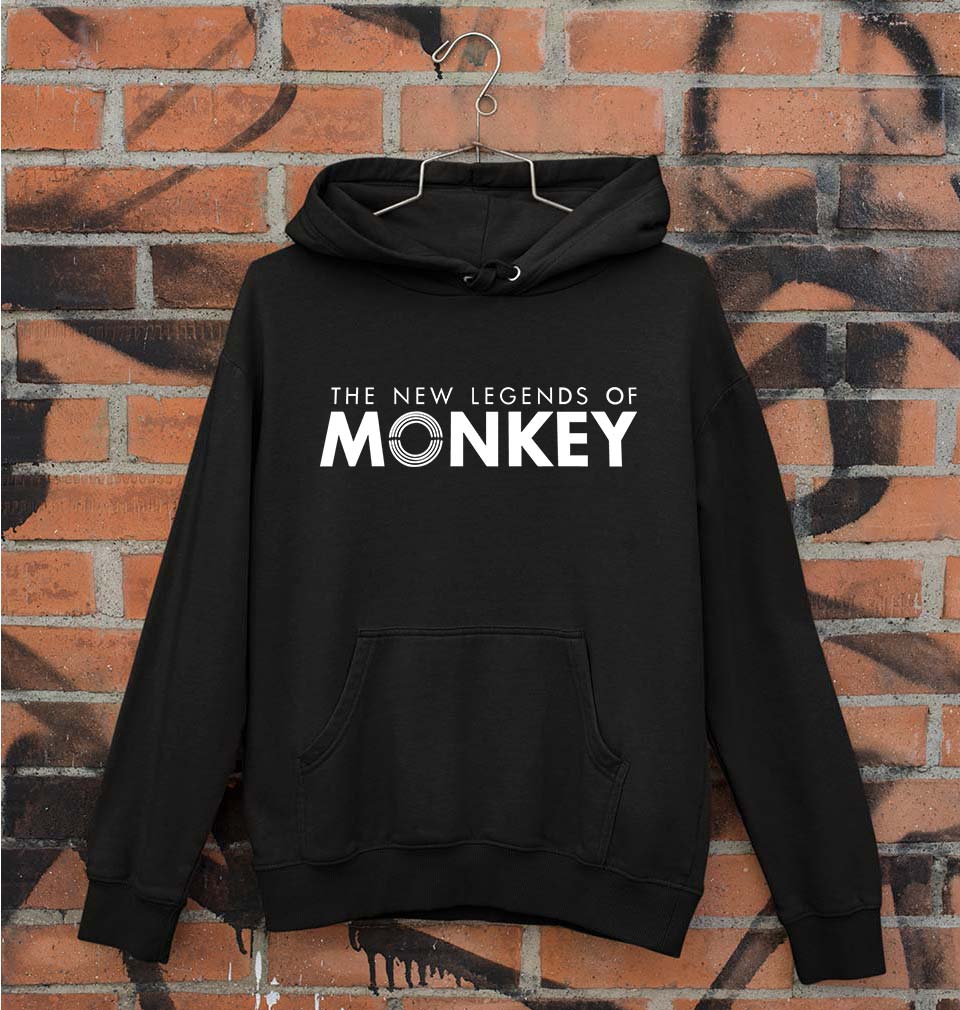 The New Legends of Monkey Unisex Hoodie for Men/Women-Black-Ektarfa.online
