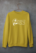Load image into Gallery viewer, Marco Polo Unisex Sweatshirt for Men/Women-Mustard Yellow-Ektarfa.online
