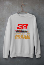 Load image into Gallery viewer, Max Verstappen F1 World Championship Unisex Sweatshirt for Men/Women-Grey Melange-Ektarfa.online
