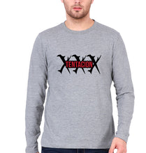 Load image into Gallery viewer, xxxtentaction Full Sleeves T-Shirt for Men-Grey Melange-Ektarfa.online

