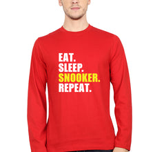 Load image into Gallery viewer, Snooker Full Sleeves T-Shirt for Men-Red-Ektarfa.online
